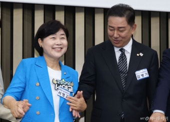 '與원내대표 대결' 김병기 
