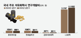 위기의 석화업계 스페셜티 전환 급한데…R&D 투자도 보릿고개