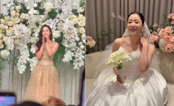 함은정♥김병우 결혼식 현장 공개…하정우 축사 너무 웃겨