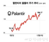 팔란티어, 3년간 3000% 급등…개인은 열광 vs 기관은 냉담, 누가 맞을까