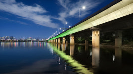 서울시, 옥수역 일대 두모교 경관조명 개선 착수