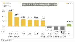 동탄 집값 주춤하니 수원 영통이 훌쩍…올해 최대 상승폭