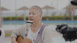 이 풍경에 이 노래, 완벽한 조합…시흥시 명소에 뜬 통기타 버스커