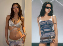 블핑 제니, 의상 노출 사고 영상 SNS 확산…
