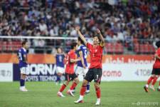 '결승' 한일전, 엄지성 선제골 터졌다…AG '4연패' 한발 앞으로