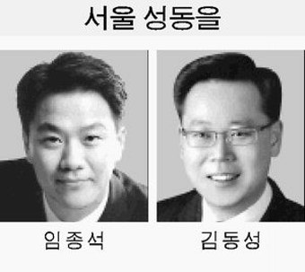 [서울 성동을] 386 대표주자끼리 리턴매치