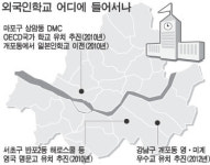 2012년까지, 서울에 외국인학교 3곳 추가설립