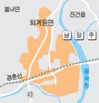 남양주 퇴계원에 98만㎡ 뉴타운