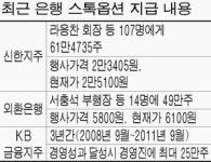 신한銀, 스톡옵션 포기…대구銀도 반납