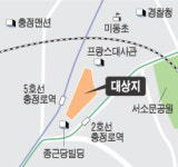 삼각형땅에 중앙정원있는 단지