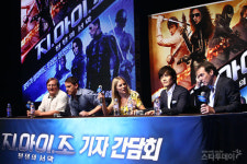 [포토] 영화 `지.아이.조` 기자간담회 열려