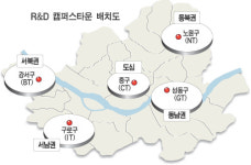 서울에 R&D 캠퍼스타운 5곳 짓는다
