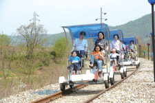 [레저] 레일 바이크 전철 타고 가볼까?