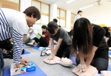 이대목동병원, 고등학교서 심폐소생술 교육