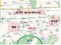 충무로 일대 트리플 역세권 트리플 상권으로 관심 집중