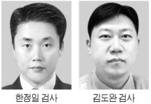 `올해의 검사` 한정일·김도완