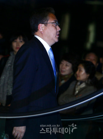 [포토] 정준호-이하정 결혼식 참석한 박진 의원