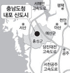 충남 내포신도시 예정대로