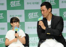 [포토] 유호성-김수정 `아직도 어색한가?`