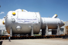 1150t 세계 최대 정유 반응로, 지구 ¼바퀴 돈다