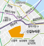영등포구 신길동 일대에 1800가구… 경기회복이 변수