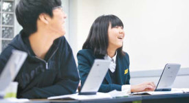 태블릿PC 수업 영어가`쏙쏙`…청담러닝 표현어학원 론칭
