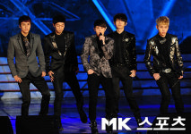 문화예술ato&비스트Ent. | [mk포토] 대중문화예술상 비스트, ‘우리가 바로 대세돌’
