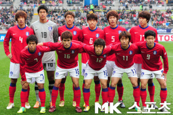 [mk포토] 사우디전 승리한 한국 올림픽 축구대표팀