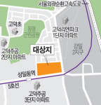 강동 승합차고지에 대형 주상복합 타운