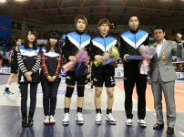 [프로배구] 현대캐피탈, 신인선수를 위한 특별한 졸업식