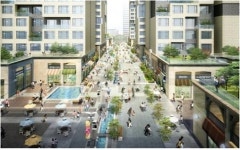 분당 정자역 유럽풍 엠코헤리츠 스트리트 상가