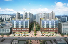 3,500여세대 주출입구 상가 `광교 푸르지오 시티` 분양