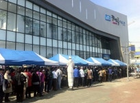 `동해 코아루 디오션` 19일 개관 첫날 6천여 명 방문해