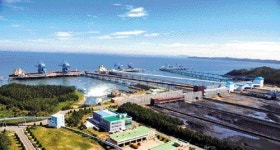 수자원·해양시설 우수상 / 서부발전 `태안화력발전소 제3연료 하역부두`