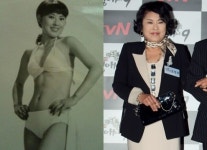 배우 김정하, 비키니 공개 `원조 복근녀`