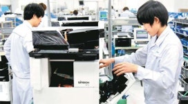 신도리코 명성만든 아산공장의 비결