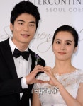 [포토] 한혜진-기성용, `8살 나이차 극복하고 결혼`