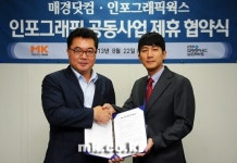 [포토] 인포그래픽웍스, 매경닷컴과 MOU 체결