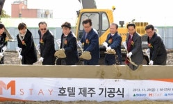 M-STAY 호텔제주 기공식… 15년 6월 준공