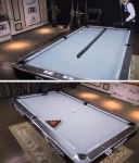 물리학 무시 묘기 당구, 눈 뗄 수 없는 색다른 기술