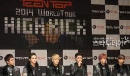 [포토]틴탑, `월드투어 기대해 주세요!`