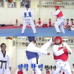 우리동네 예체능 강호동, 태권도 여신 황경선에 20점 KO패 ‘폭소’