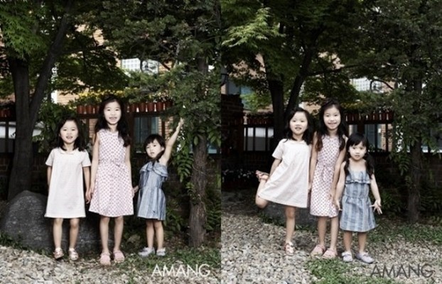 [포토] 조은숙, 인형같은 세 딸 공개…엄마 닮아 `붕어빵` | 포토뉴스