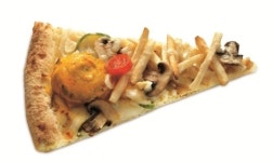 톰테이토 닮은 피자 `펌테이토`, 한조각에 두가지맛