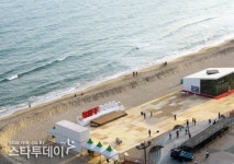 [포토]부산국제영화제, 손님 맞을 준비 한창인 비프빌리지