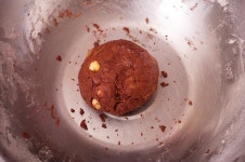 오랜만의 베이킹 - 헤이즐넛 초코스콘