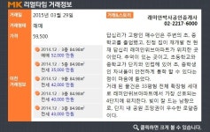 [실시간 거래정보]답십리동 답십리래미안위브, 전용 84.98㎡ 5억 9,500만원 매매 계약
