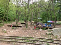 용인 자연 휴양림 캠핑장