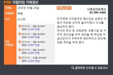 [리얼타임 아파트]광명시 하안동 주공12단지아파트, 전용 44.89㎡  2억 2,200만원 매매 계약