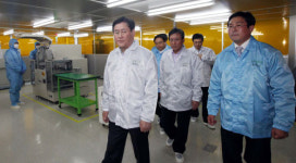[포토] 경기테크노파크 찾은 최경환 부총리